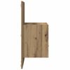 vidaXL Nachttisch 2 pcs Artisan-Eiche 50 x 32.5 x 80cm Holzwerkstoff
