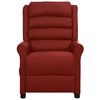 vidaXL Massagesessel Elektrisch Weinrot Kunstleder