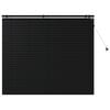 vidaXL Venezianische Jalousie Schwarz 130 x 130 cm 35 mm