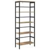 vidaXL B&uuml;cherregal 4 Ebenen 60 x 29,5 x 149 cm Holzwerkstoff