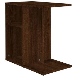 vidaXL Beistelltisch Braun Eichen-Optik 50x30x50 cm Holzwerkstoff