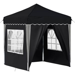 vidaXL Pop-up Partyzelt 195 x 195 x 245 cm Anthrazit Oxford-Stoff