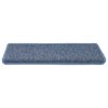 vidaXL Stufenmatten Selbstklebend Sisal-Optik 30Stk. 65x21x4cm Blau