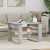 vidaXL Couchtisch Beton Grau 64 x 54 x 44 cm Holzwerkstoff