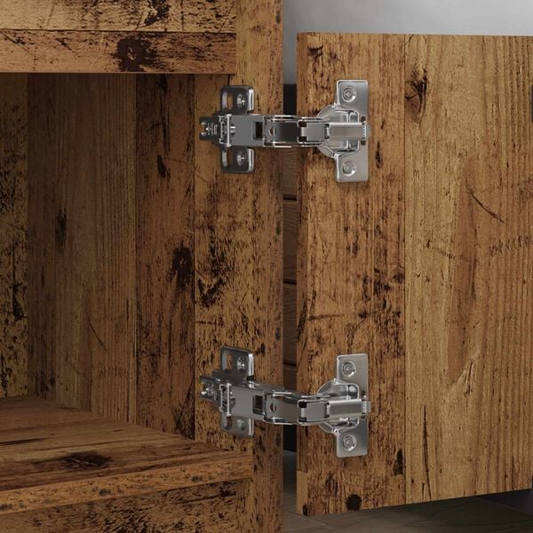 vidaXL Scharnier 2 pcs Nickel 139 x 64,1 x 10 mm Eisen