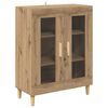 vidaXL Sideboard Artisan-Eiche 69,5 x 34 x 90 cm Holzwerkstoff