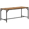 vidaXL Esstisch 160x80x75 cm Raues Massivholz Mango