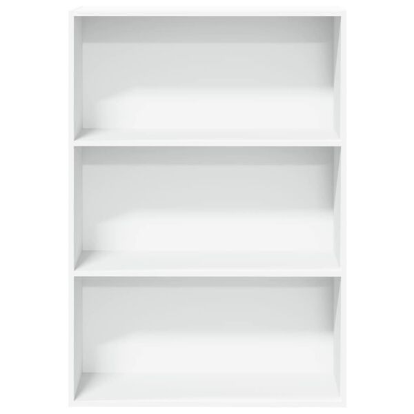 vidaXL B&uuml;cherregal Wei&szlig; 80x30x114 cm Holzwerkstoff