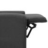 vidaXL Relaxsessel Dunkelgrau Stoff