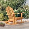vidaXL Adirondack-Schaukelstuhl 79x100x103 cm Massivholz Teak