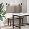 vidaXL H&auml;ngevorderseite Wandmontiert Grau 110 x 55 x 5 cm Antikes PU