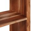 vidaXL Regal Braun 50 x 30 x 75 cm Massivholz Akazie