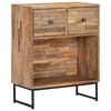 vidaXL Sideboard Recyceltes Teakholz 60x30x75 cm