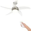 vidaXL Deckenventilator mit Licht und Fernbedienung &Oslash; 110 cm