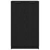 vidaXL Schuhschrank mit Regal Schwarz Eichen-Optik 59 x 35 x 100 cm