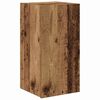 vidaXL TV-Schrankset Wandmontiert 3 pcs Altholz Holzwerkstoff