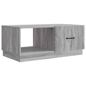 vidaXL Couchtisch Graues Sonoma 90 x 50 x 37 cm Holzwerkstoff