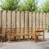 vidaXL Outdoor-Sofagarnitur 4 pcs Natur Massivholz Akazie