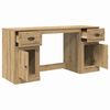 vidaXL Schreibtisch mit Schrank Artisan-Eiche 154,5 x 50 x 75 cm