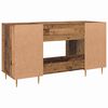 vidaXL Schreibtisch mit Regal Altholz 140 x 50 x 75 cm Holzwerkstoff