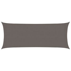 vidaXL Sonnensegel 160 g/m&sup2; Anthrazit 2x4,5 m HDPE