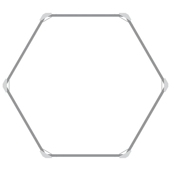 vidaXL Garten-Hochbeet Braun 129 x 129 x 77 cm Verzinkter Stahl