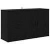 vidaXL Sideboard Schwarz Eichen-Optik 100 x 33 x 59,5 cm Holzwerkstoff