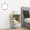vidaXL Wandschrank Sonoma-Eiche 37x37x37 cm Holzwerkstoff