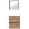 vidaXL Badezimmerschrank Artisan-Eiche 41 x 38,5 x 45 cm Holzwerkstoff