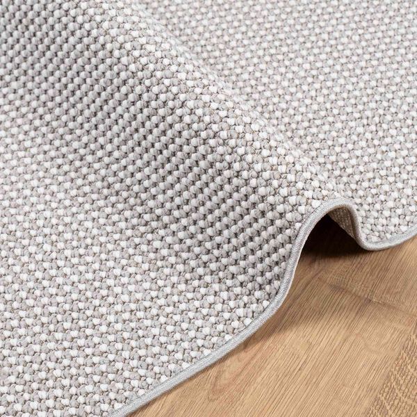 vidaXL Bereichsteppiche LUGO Creme und Grau 170 x 120 cm Polyester