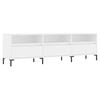 vidaXL TV-Schrank Wei&szlig; 150x30x44,5 cm Holzwerkstoff