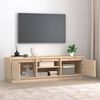 vidaXL TV-Schrank 140x35x40 cm Massivholz Kiefer