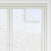 vidaXL Fensterfolien 2 Stk. Matt Blumenmuster PVC