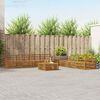 vidaXL Outdoor-Sofagarnitur 8 pcs Natur