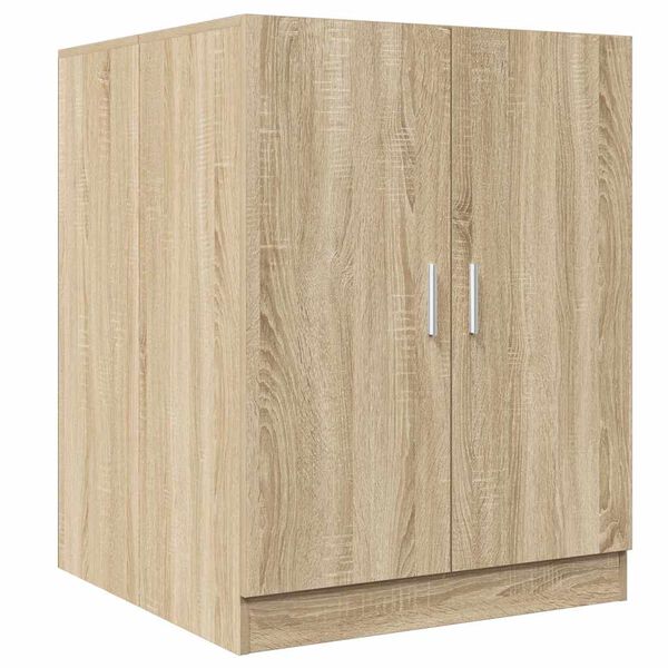 vidaXL Waschmaschinenschrank Sonoma-Eiche 71x71,5x91,5 cm