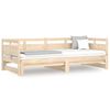 vidaXL Tagesbett Ausziehbar Massivholz Kiefer 2x(80x200) cm