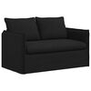 vidaXL Sofa Set 2 pcs Schwarz 196 x 82 x 85 cm Stoff