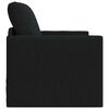 vidaXL Schlafsofa 60cm Schwarz Stoff
