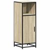 vidaXL Badezimmerschrank Sonoma-Eiche 35x37,5x100 cm Holzwerkstoff