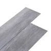 vidaXL Bodenplanken Mattes Holzgrau 2,51 m&sup2; 18 stk. PVC