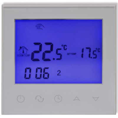 Digitaler Thermostat mit Touch-screen Sensorkabel für Bodenheizungen