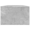 vidaXL Couchtisch Betongrau 102x55x35 cm Holzwerkstoff