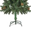 vidaXL K&uuml;nstlicher Weihnachtsbaum mit Beleuchtung & Kugeln 150 cm