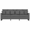 vidaXL 3-Sitzer-Sofa Dunkelgrau 180 cm Stoff