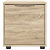 vidaXL Badezimmerschrank Sonoma-Eiche 40,5 x 40 x 44 cm Holzwerkstoff