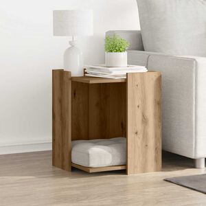 vidaXL Katzenklo Artisan-Eiche 42x42x51 cm Holzwerkstoff