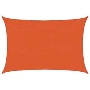 vidaXL Sonnensegel 160 g/m&sup2; Orange 2x3 m HDPE