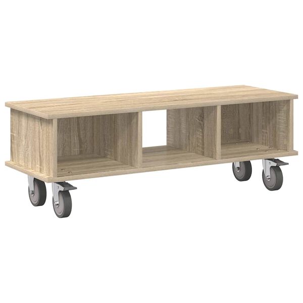 vidaXL TV-St&auml;nder Sonoma-Eiche 100 x 35 x 35 cm Holzwerkstoff