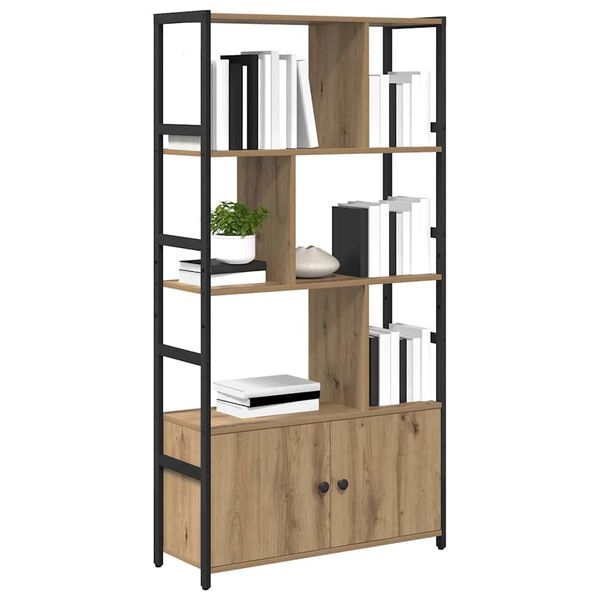 vidaXL B&uuml;cherregal Artisan-Eiche 80 x 30 x 155,5 cm Holzwerkstoff