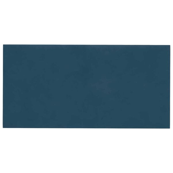 vidaXL Wandkopfteilen 12 pcs Blau 30 x 15 cm Samt